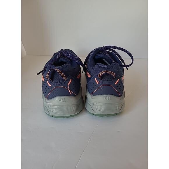 Asics Women’s 9.5 Wide Sneakers Trail Running Shoes Gel-Venture 9 Blue Coral - Picture 7 of 13